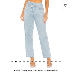 Brand new with tags Criss Cross Upsized Jean in Suburbia
